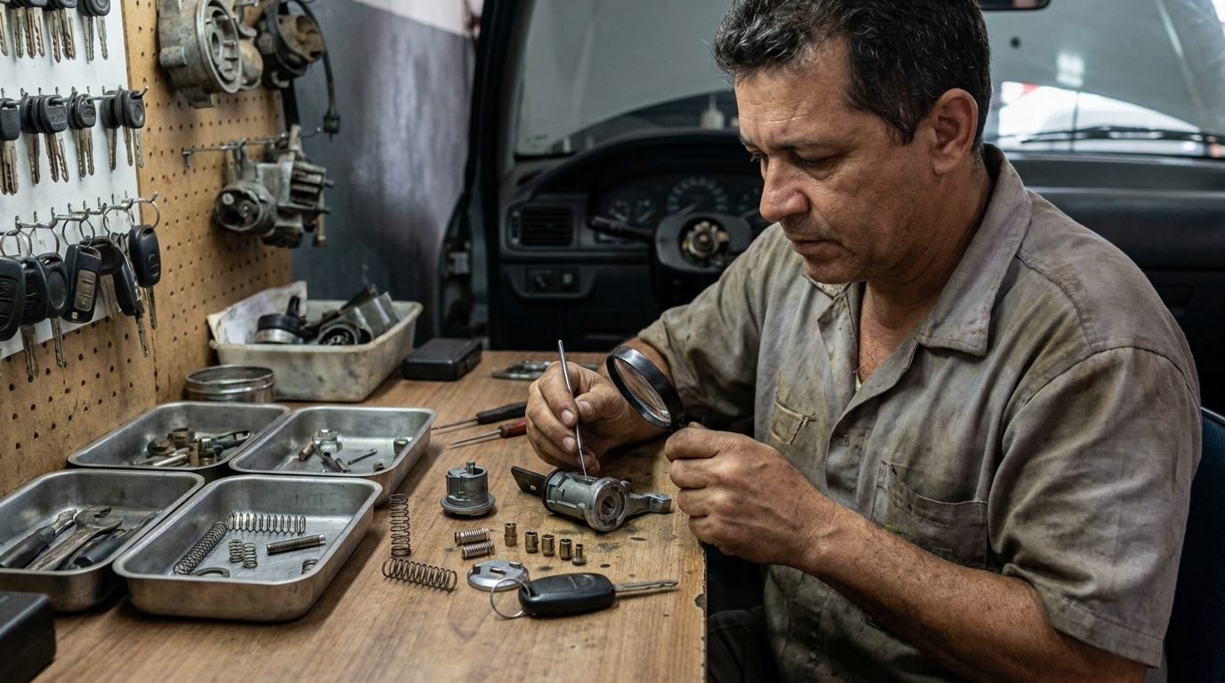 Reparo de Fechadura Automotiva em Campina Grande‑PB